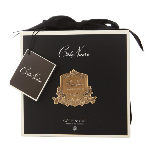 Cote Noir Roses in Black Glass with Giftbox - Pink - Image 3