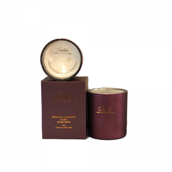 Le-desire Orange Blossom Lilac Hyacinth Soy Wax Candles
