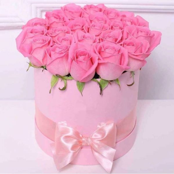 Valentines Day Pink Hat Box