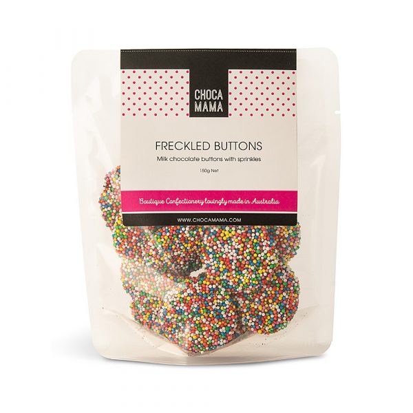 Chocomama Freckle Large Buttons  Australian Prestige Chocolates